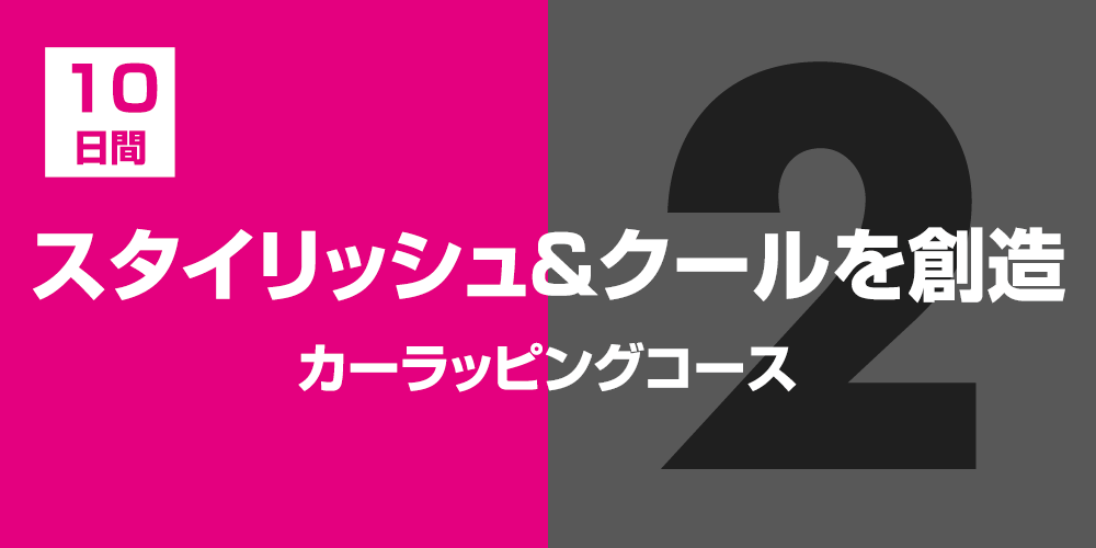 スタイリッシュ＆クールを創造 カーラッピングコース